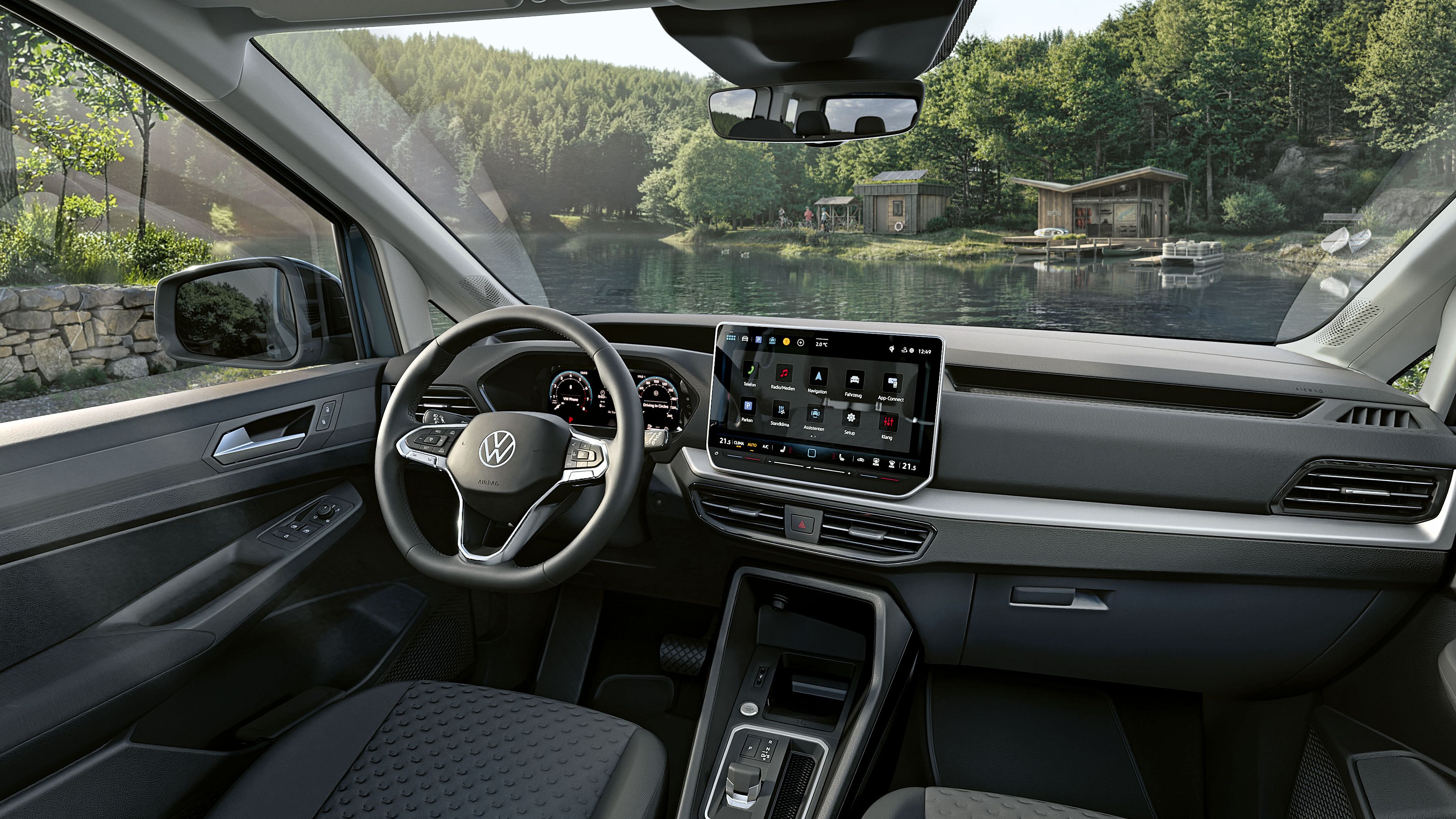 Der neue Caddy California 2026 im Innenraum.