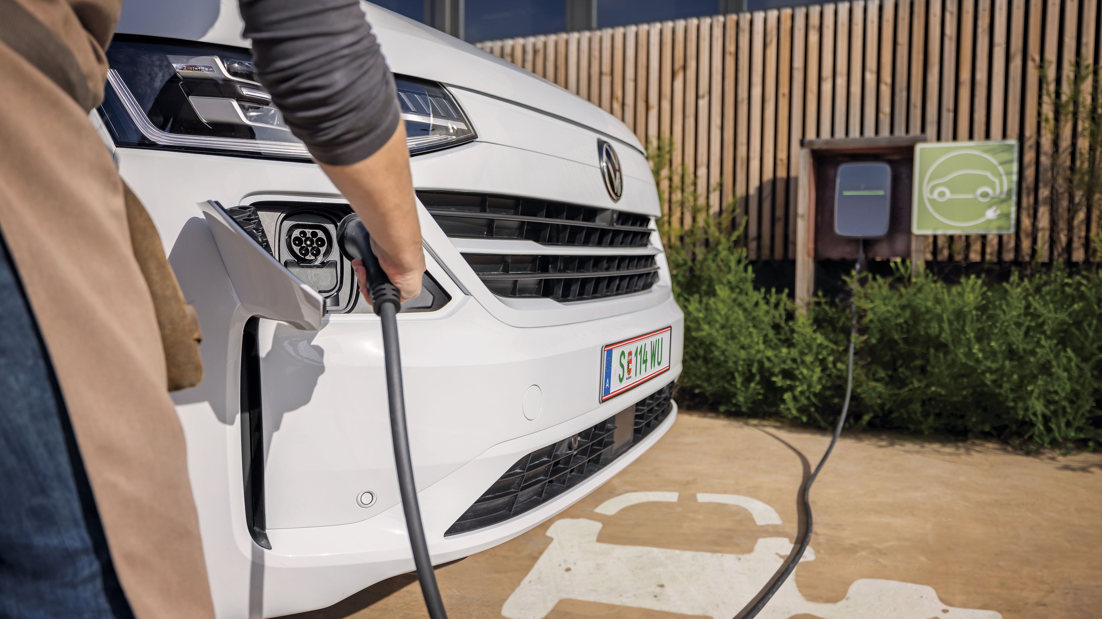 e-Transporter wird geladen