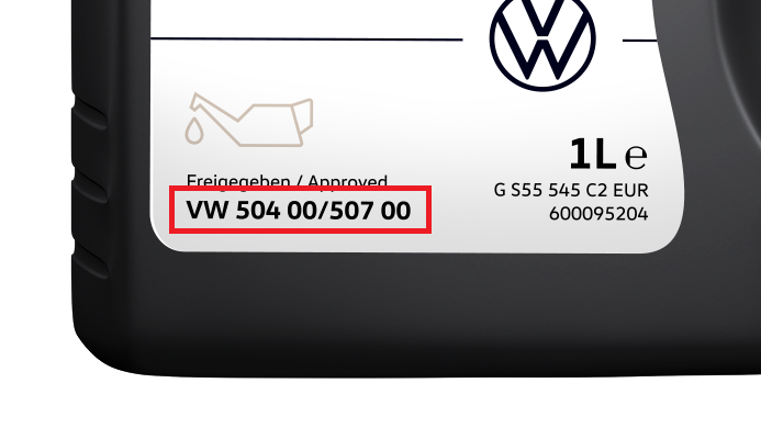 VW Motoröl Longlife III FE Ausschnitt VW Norm