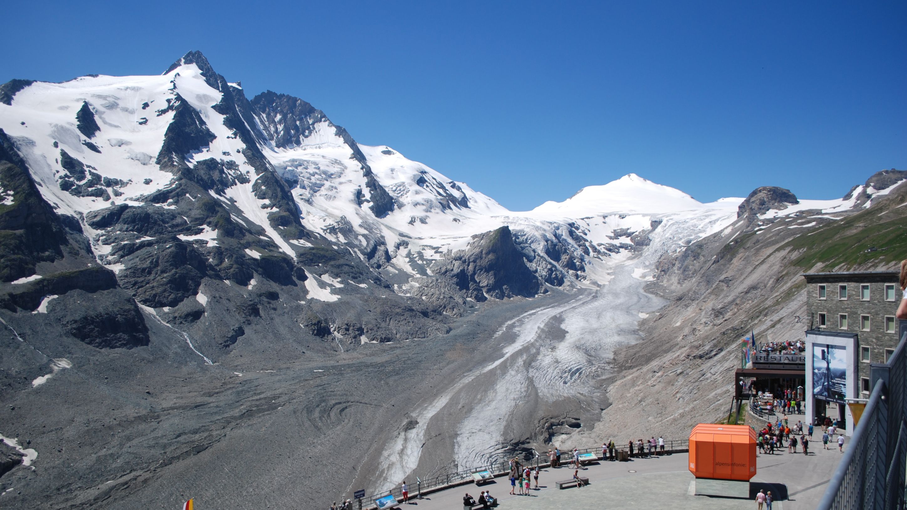 Großglockner mit Schnee
