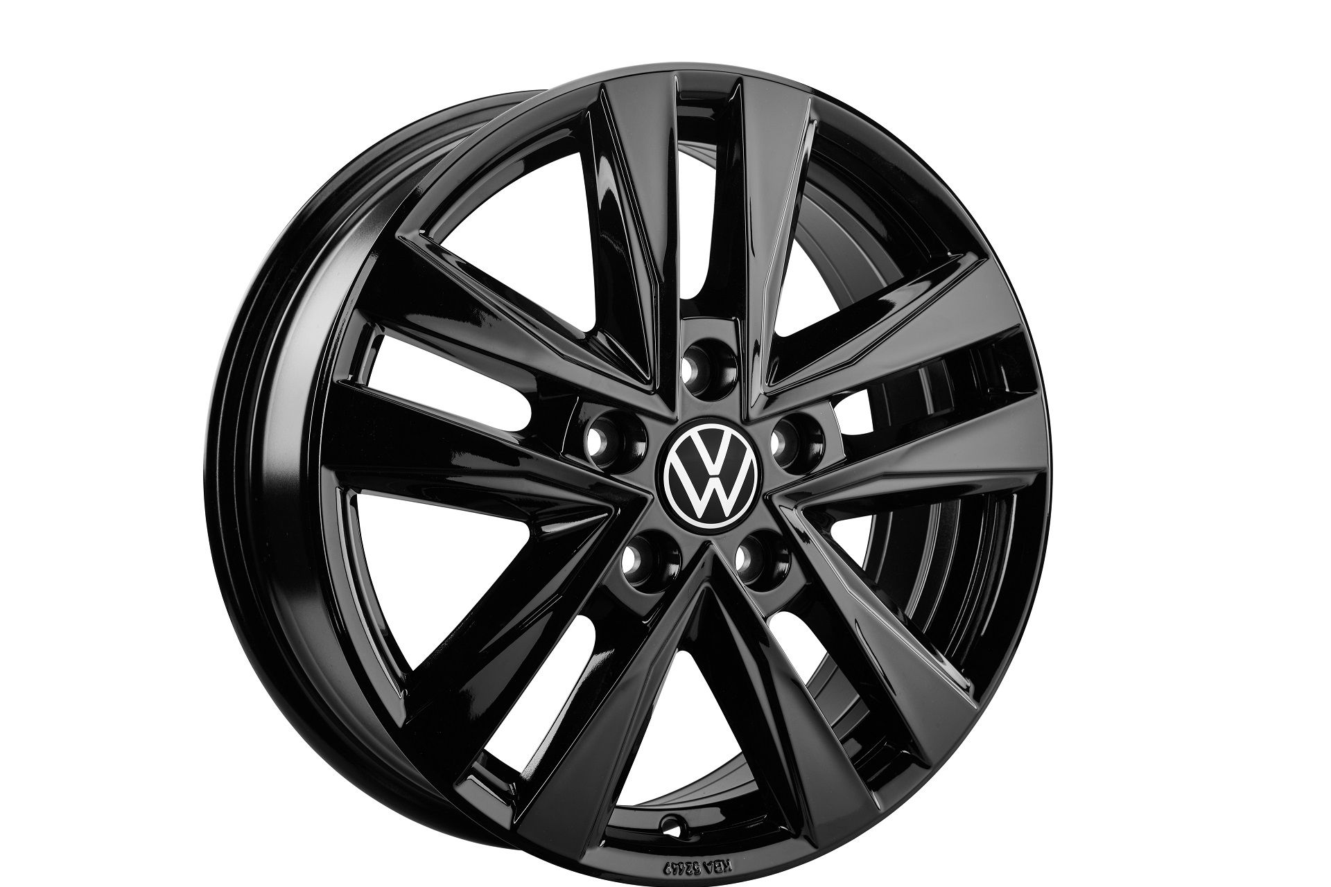 Volkswagen Leichtmetallfelge Brest Schwarz