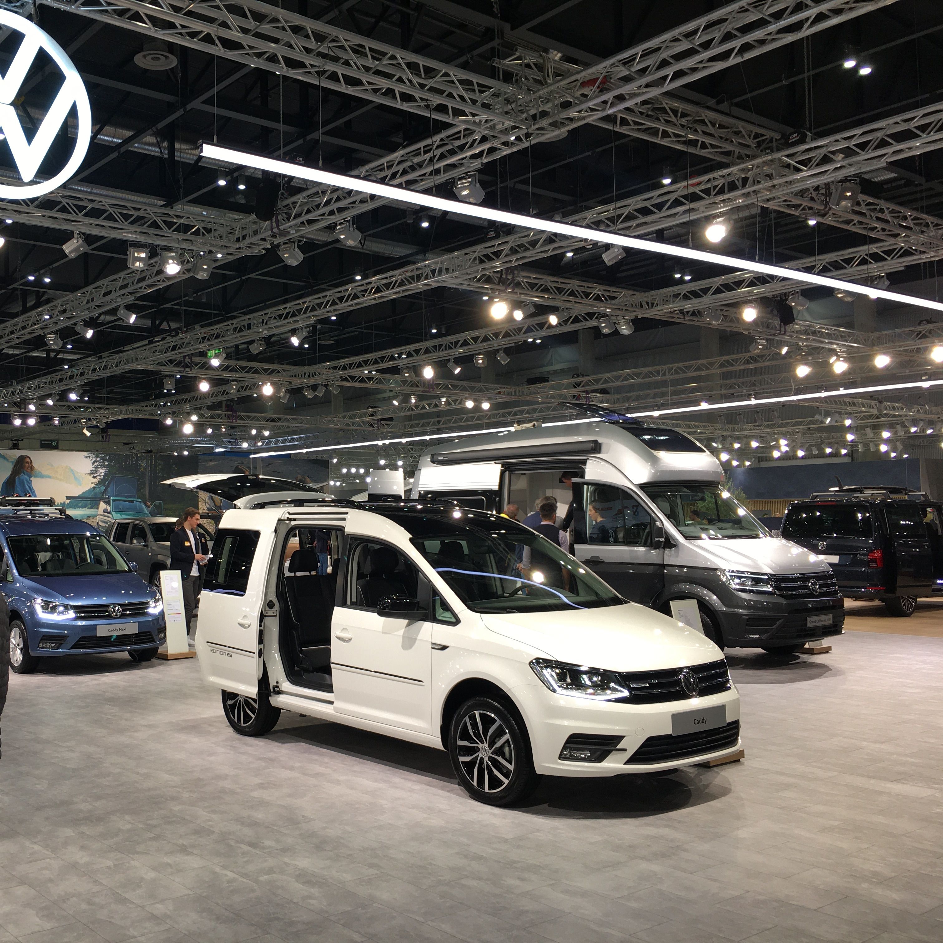 VW Nutzfahrzeuge ausgestellt auf der Vienna Autoshow