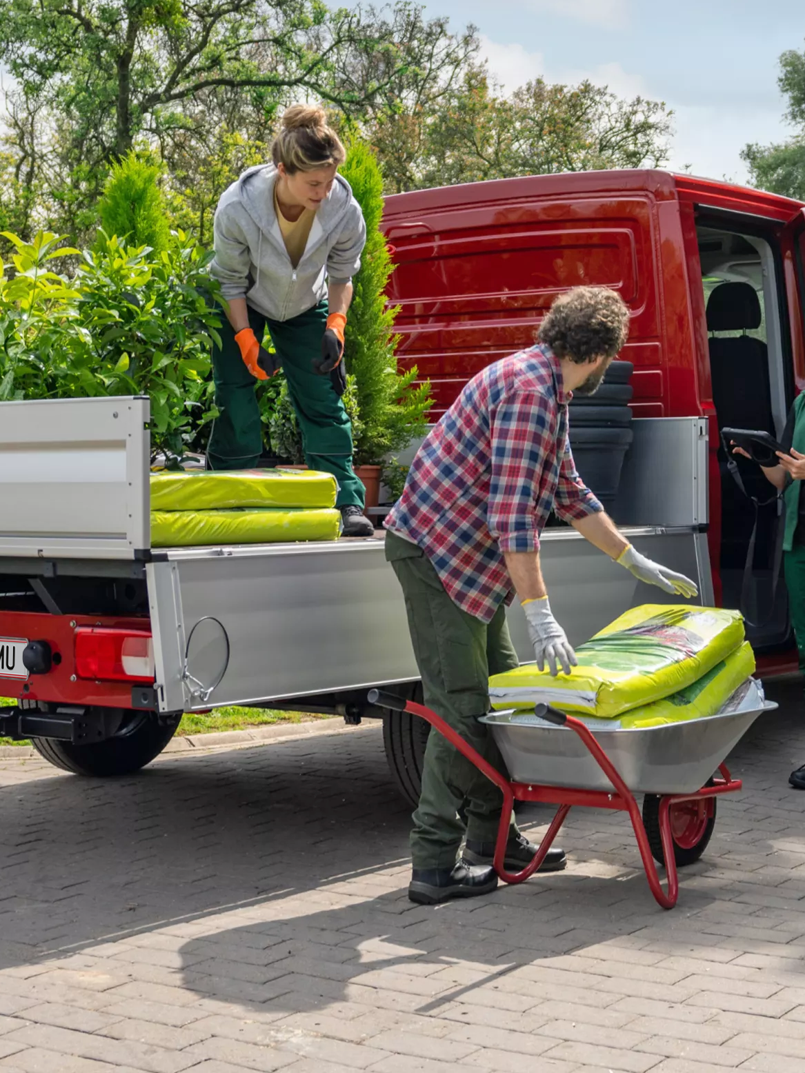 Crafter Pritschenwagen Ladefläche.