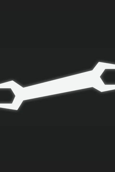 Weiße Kontrollleuchte Service Intervall Anzeige