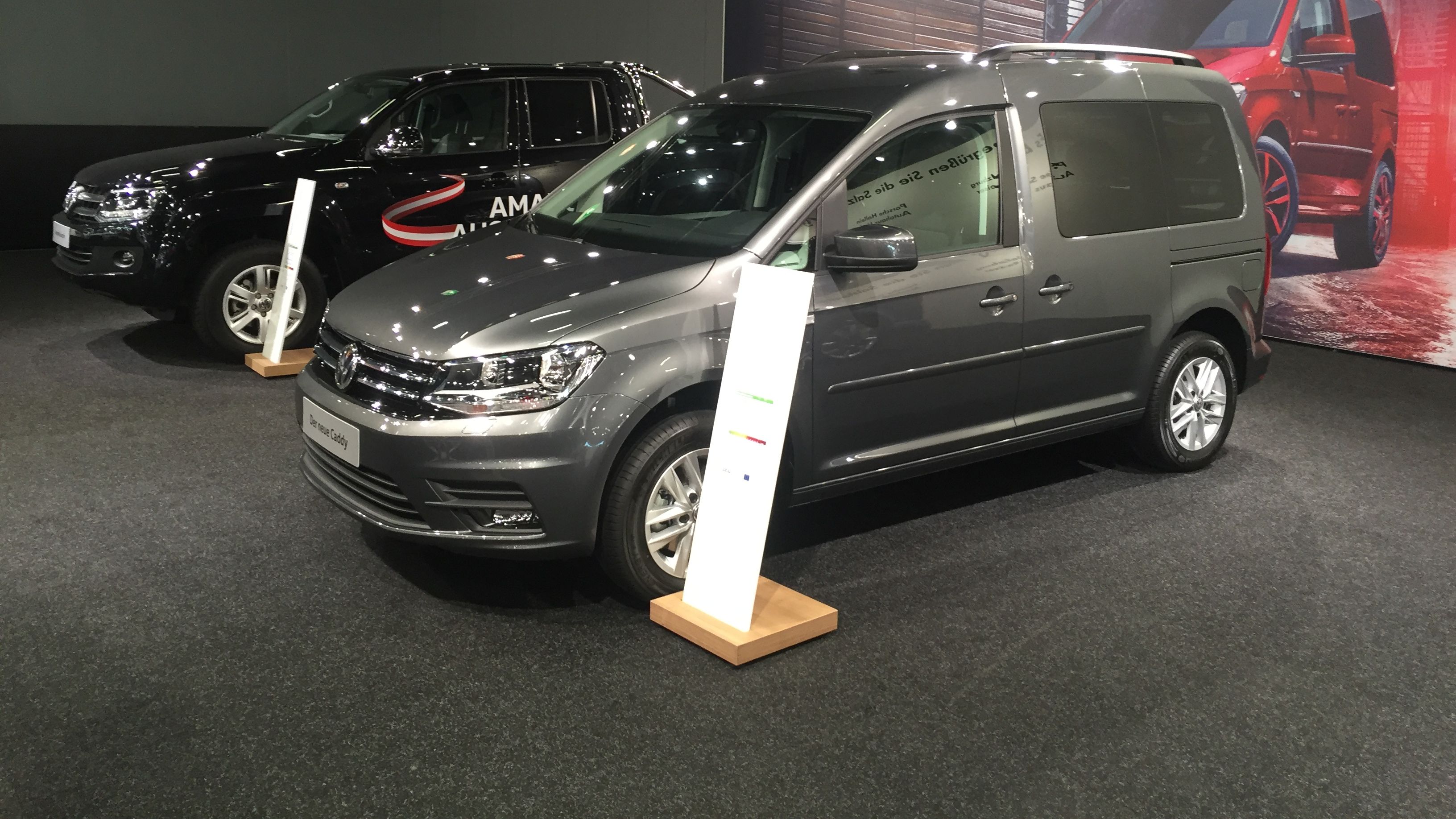 VW Nutzfahrzeuge neuer Caddy und Amarok