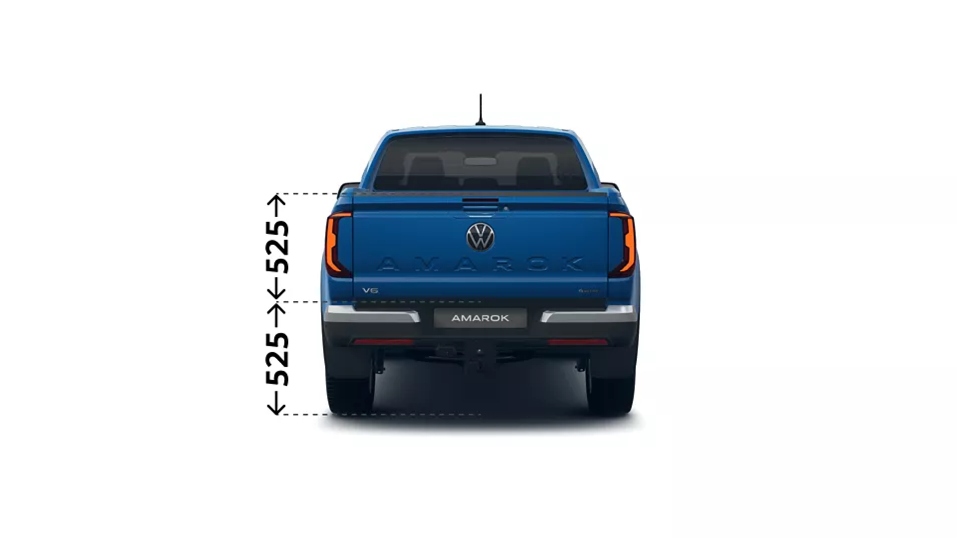 Maße des Amarok PanAmericana