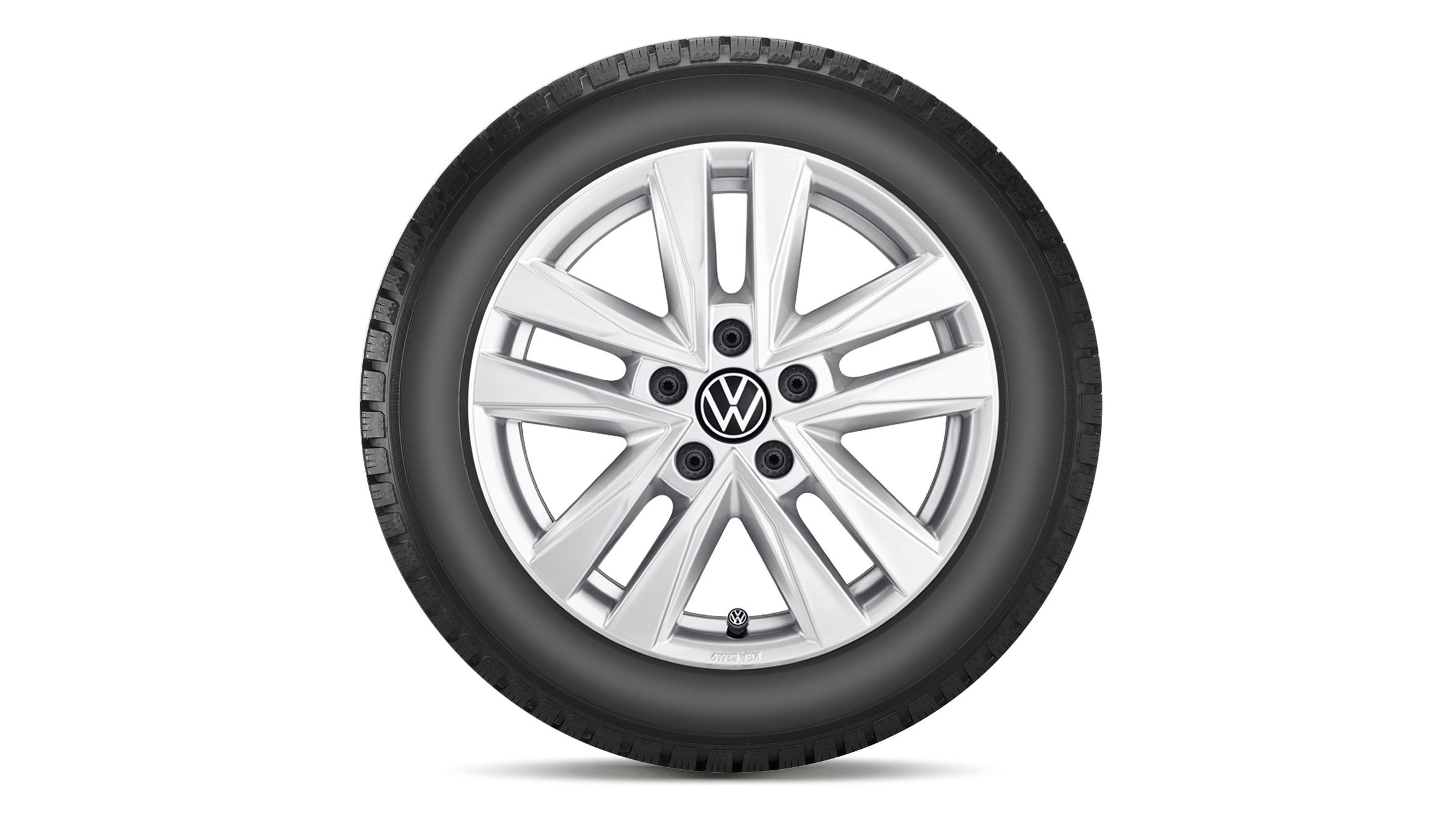 Volkswagen Winterkomplettrad Brest Silber