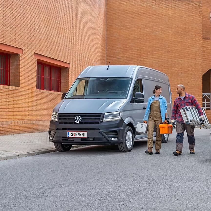 Crafter Kastenwagen und Pritsche.