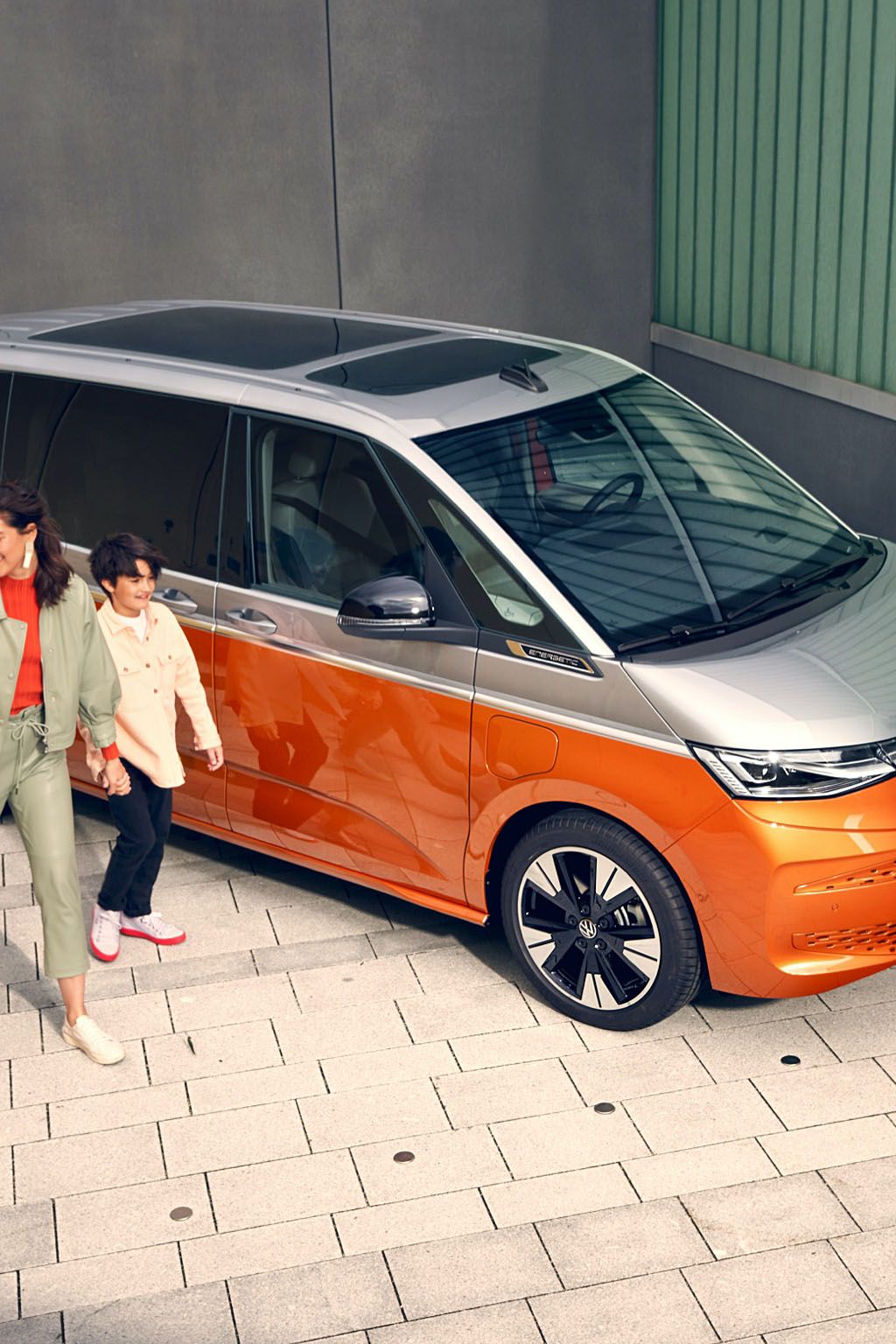 Volkswagen Multivan - Blick von oben