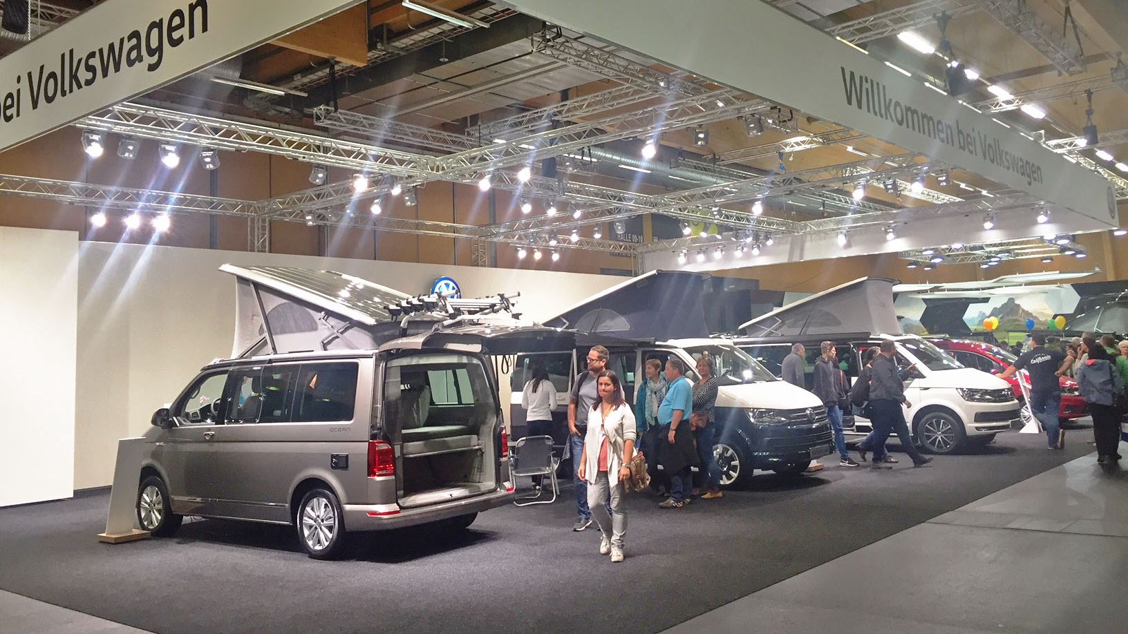 Caravan Salon Wels 2017 VW California Beach Coast Ocean