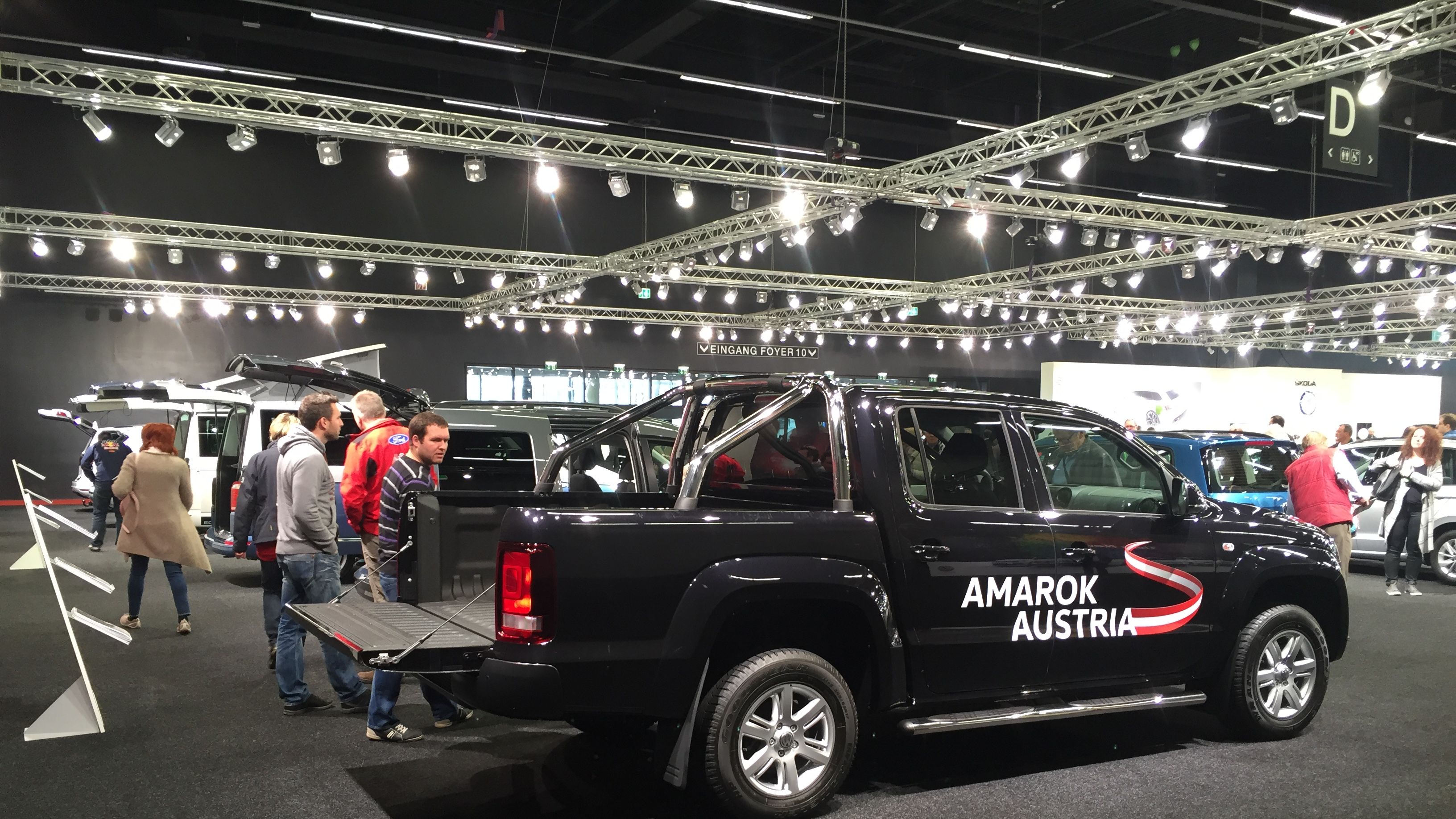 VW Nutzfahrzeuge Messestand 