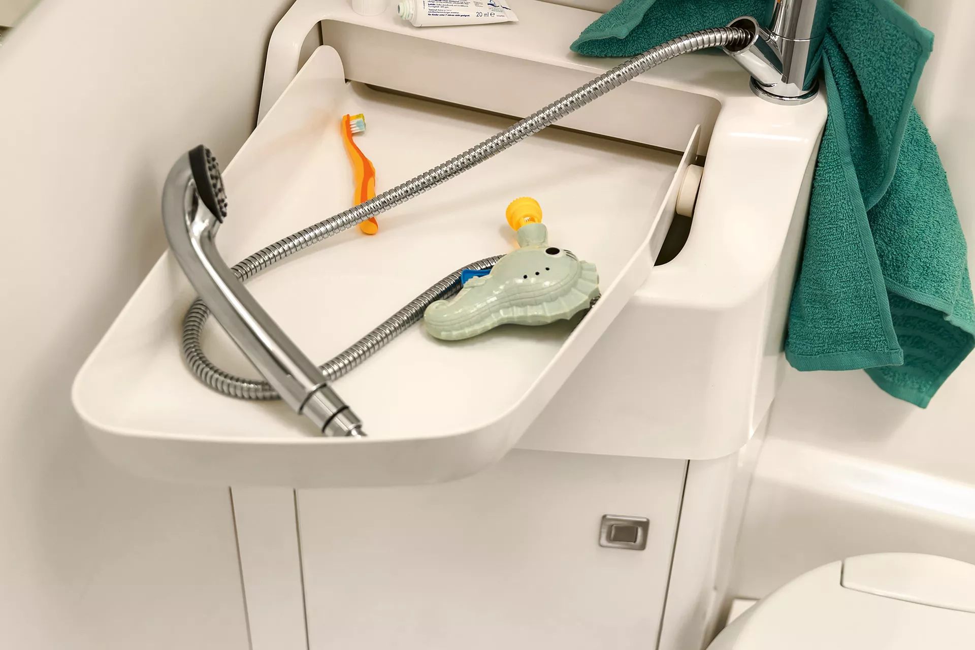 Badezimmer im Grand California