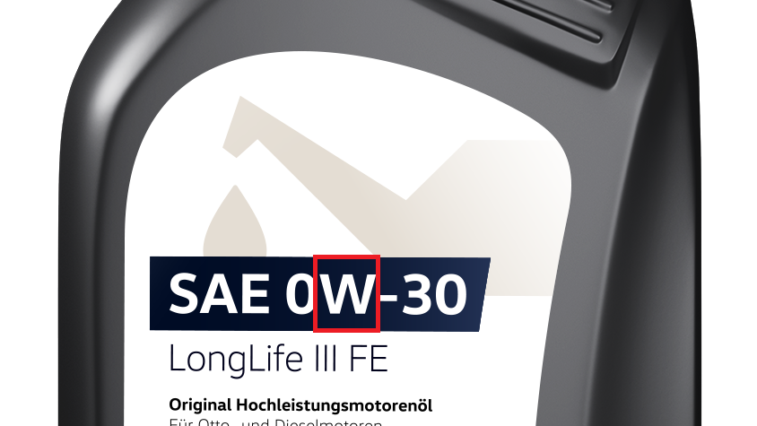 VW Motoröl Longlife III FE Ausschnitt W