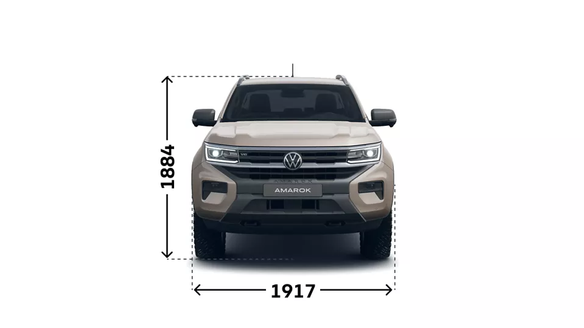 Maße des Amarok Aventura