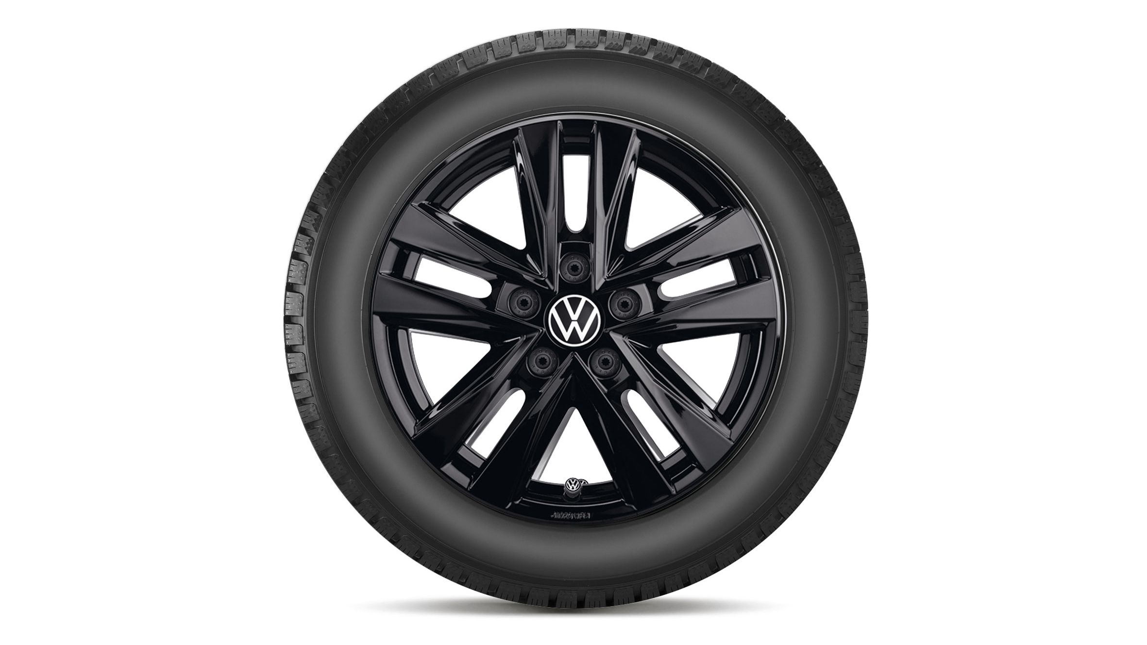 Volkswagen Winterkomplettrad Brest Schwarz