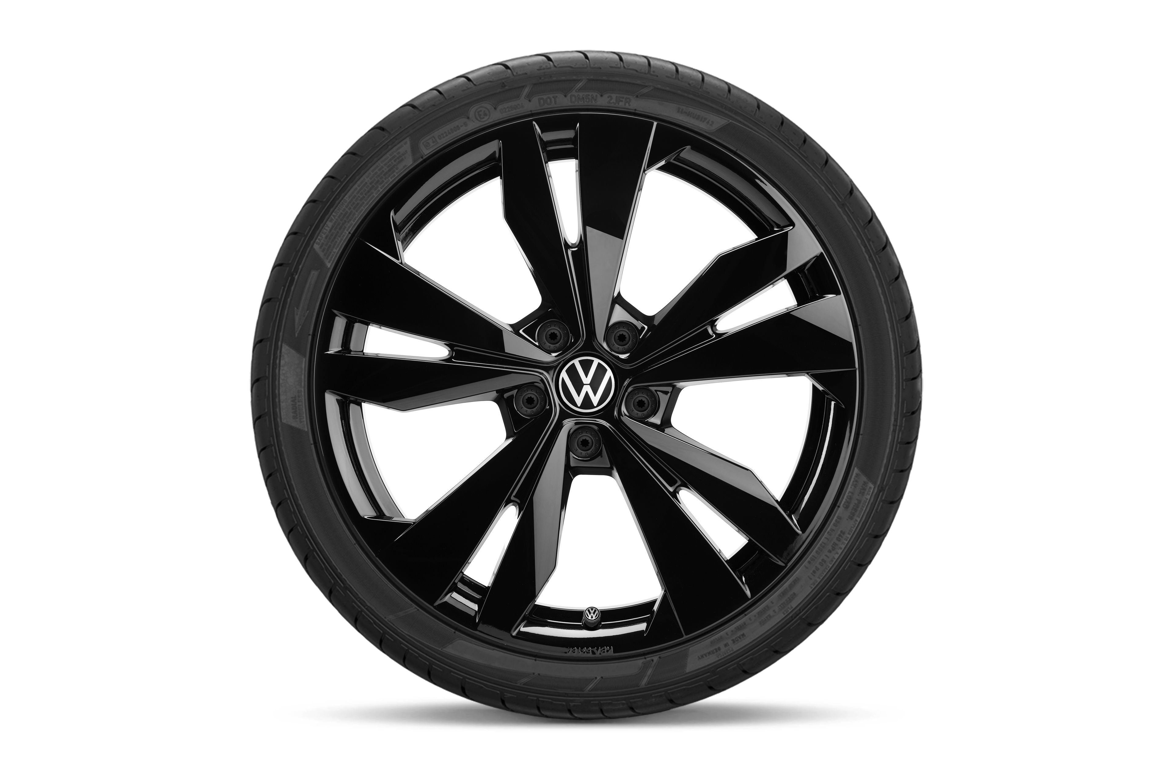 VW Volkswagen Winterkomplettrad Loen schwarz