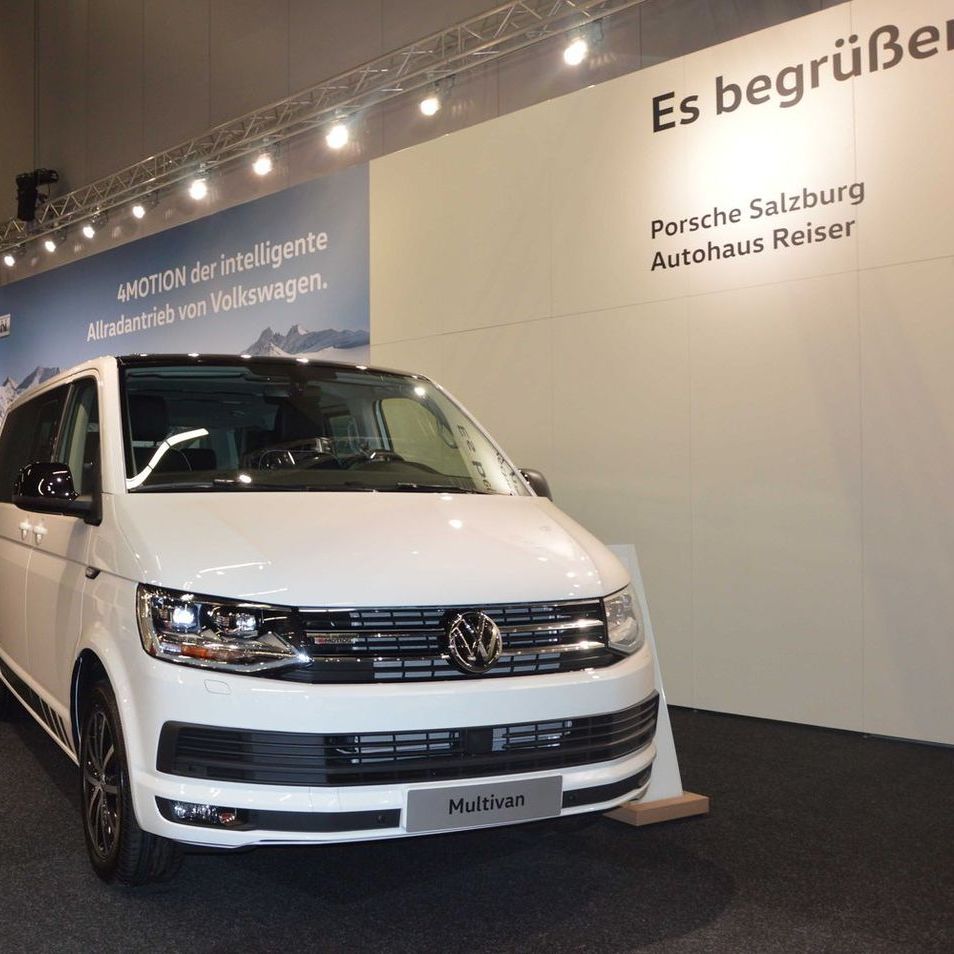 VW Multivan auf Automesse in Salzburg 2018
