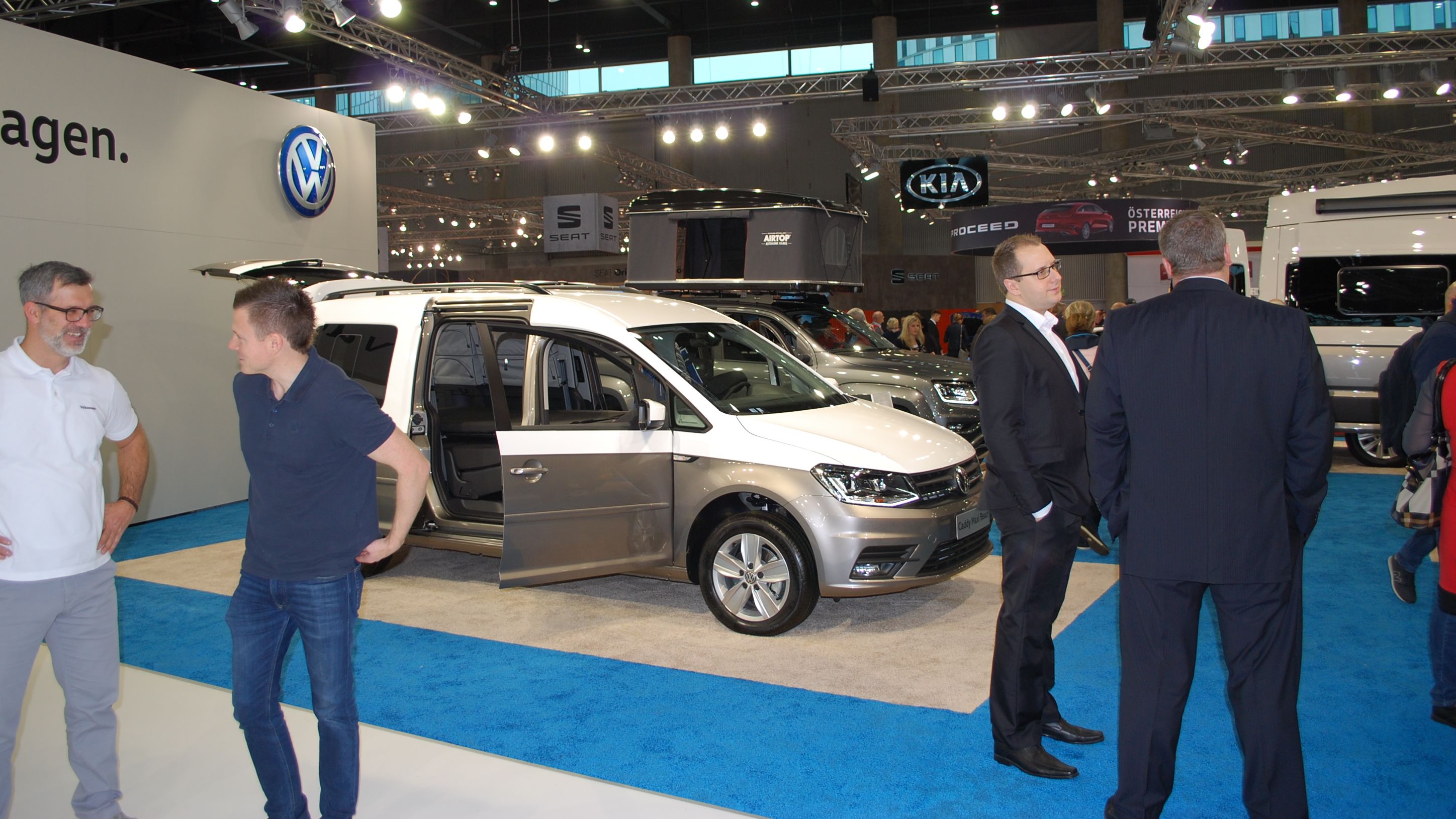 VW Caddy Beach VAS 2019 Folierung