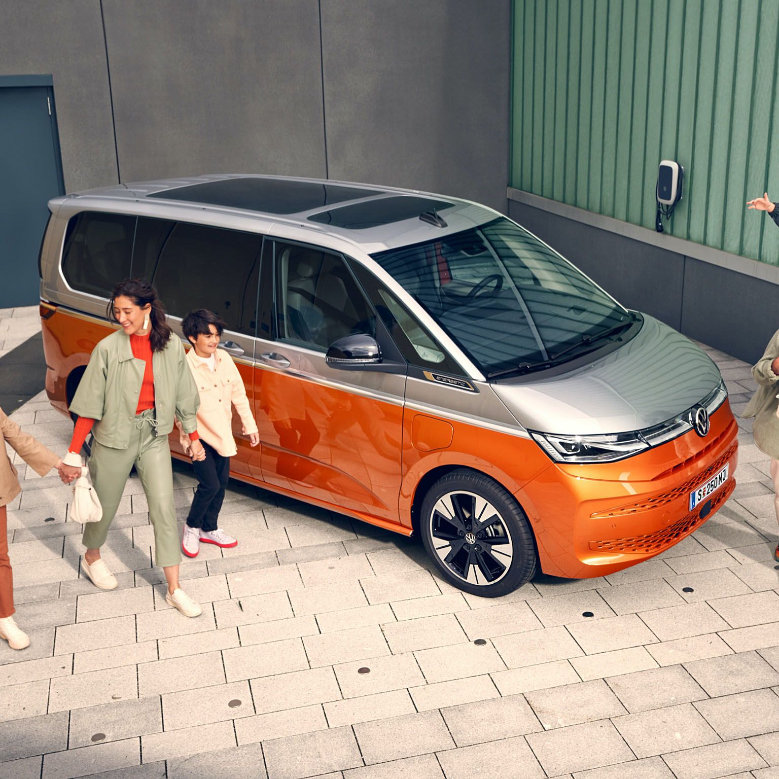 Volkswagen Multivan - Blick von oben