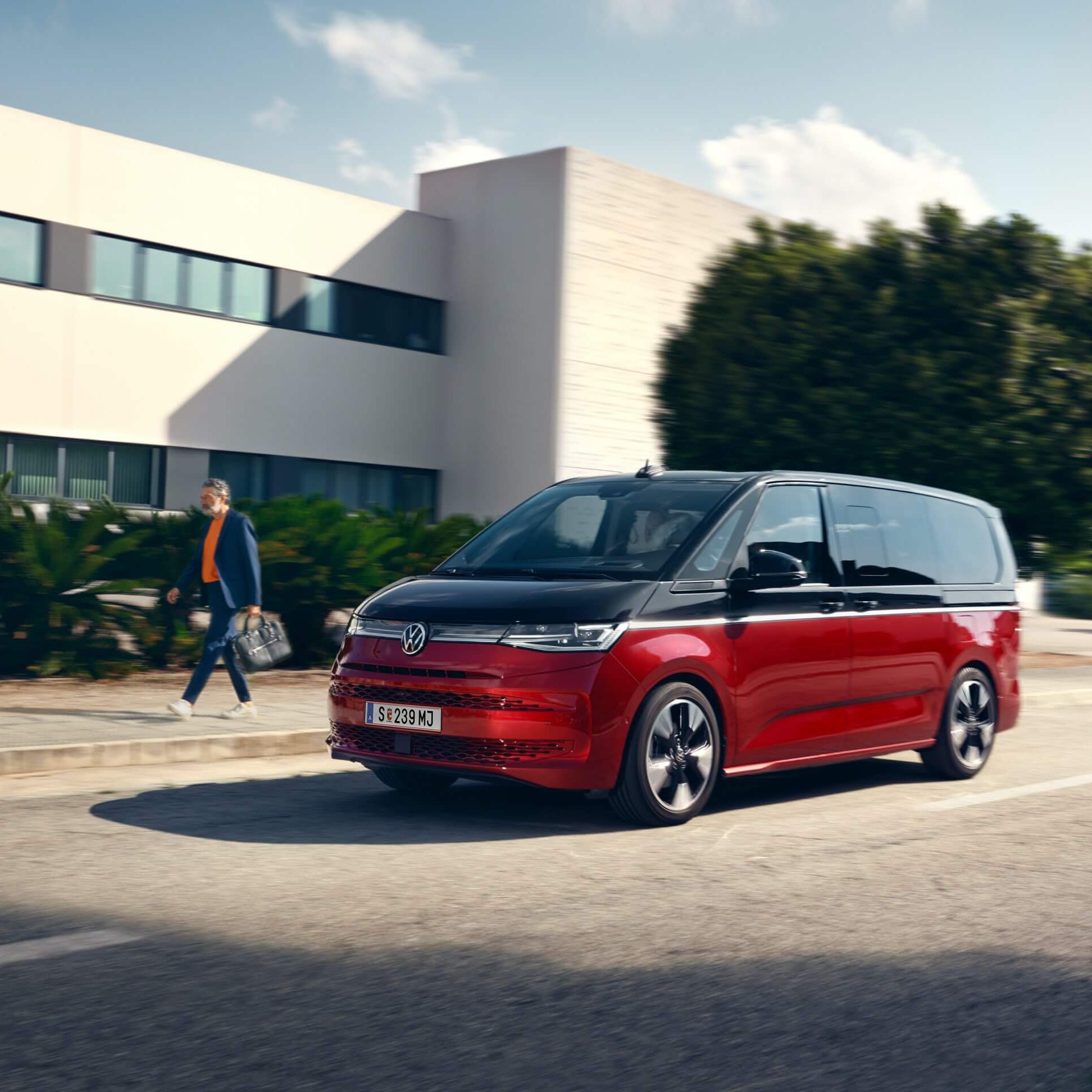 Der VW Multivan: Blickfang & Multifunktionalität