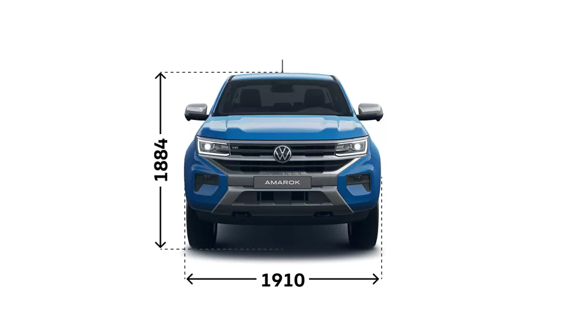 Maße des Amarok PanAmericana