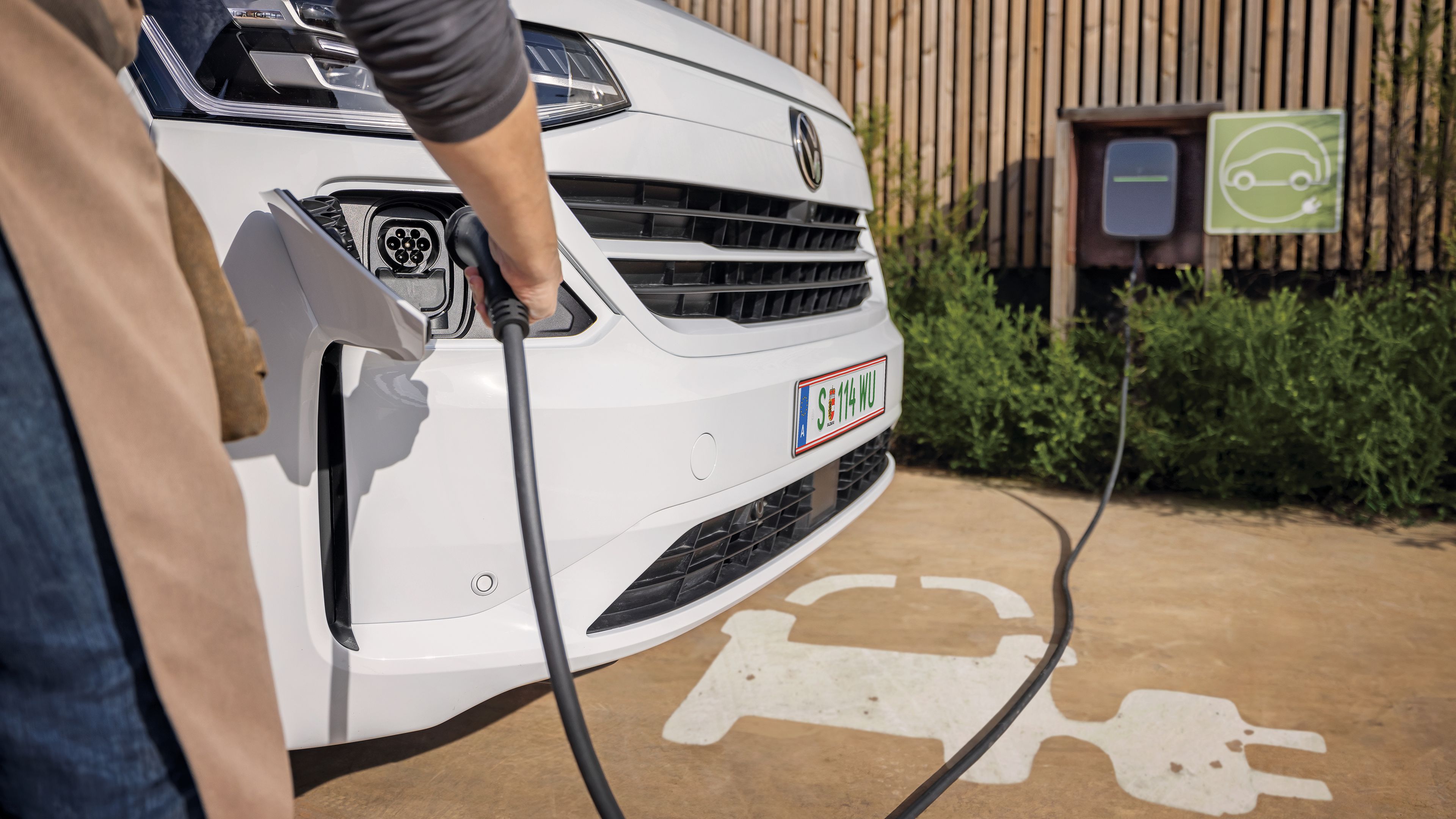 e-Transporter wird geladen