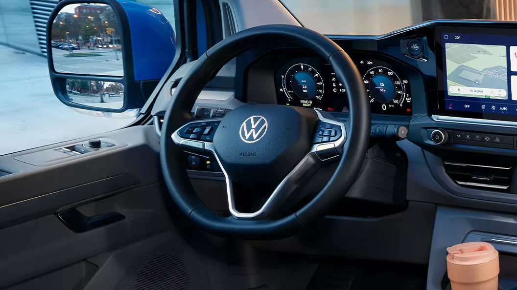 Innenraum und Dashboard VW Caravelle